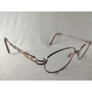 Ashley Stewart AS 63 Col 80 Metallic Purple Women's Eyeglass Frames 52-17-135